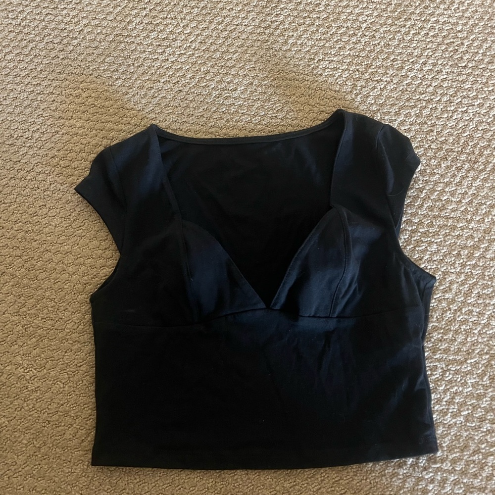 Elegant Black Women's Top